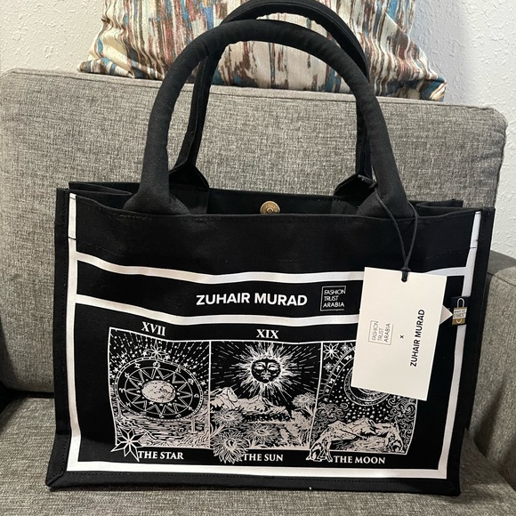 Zuhair Murad New Limited Edition Black small tote bag/purse. - Picture 1 of 6